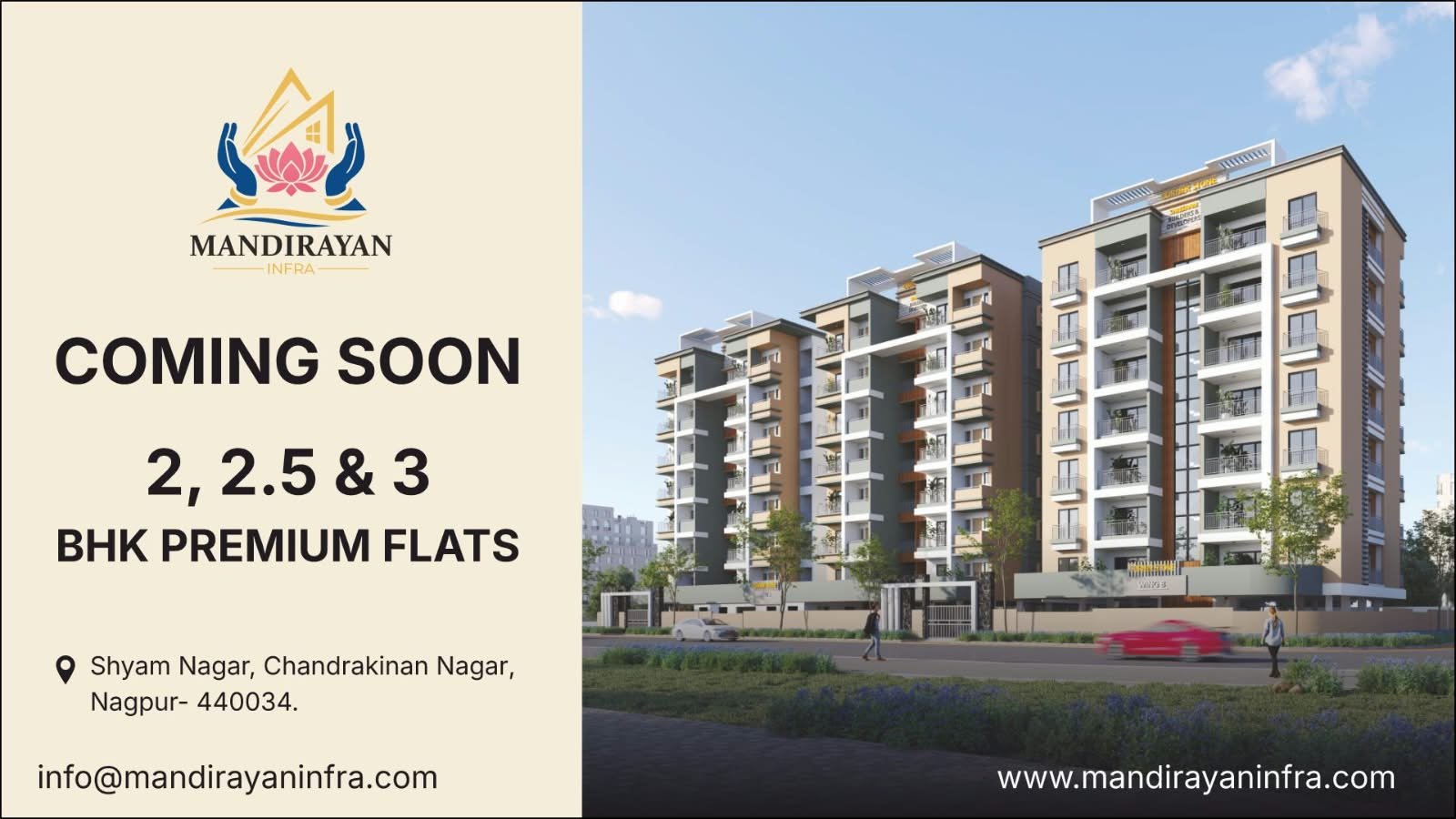Mandirayani Infra Banner